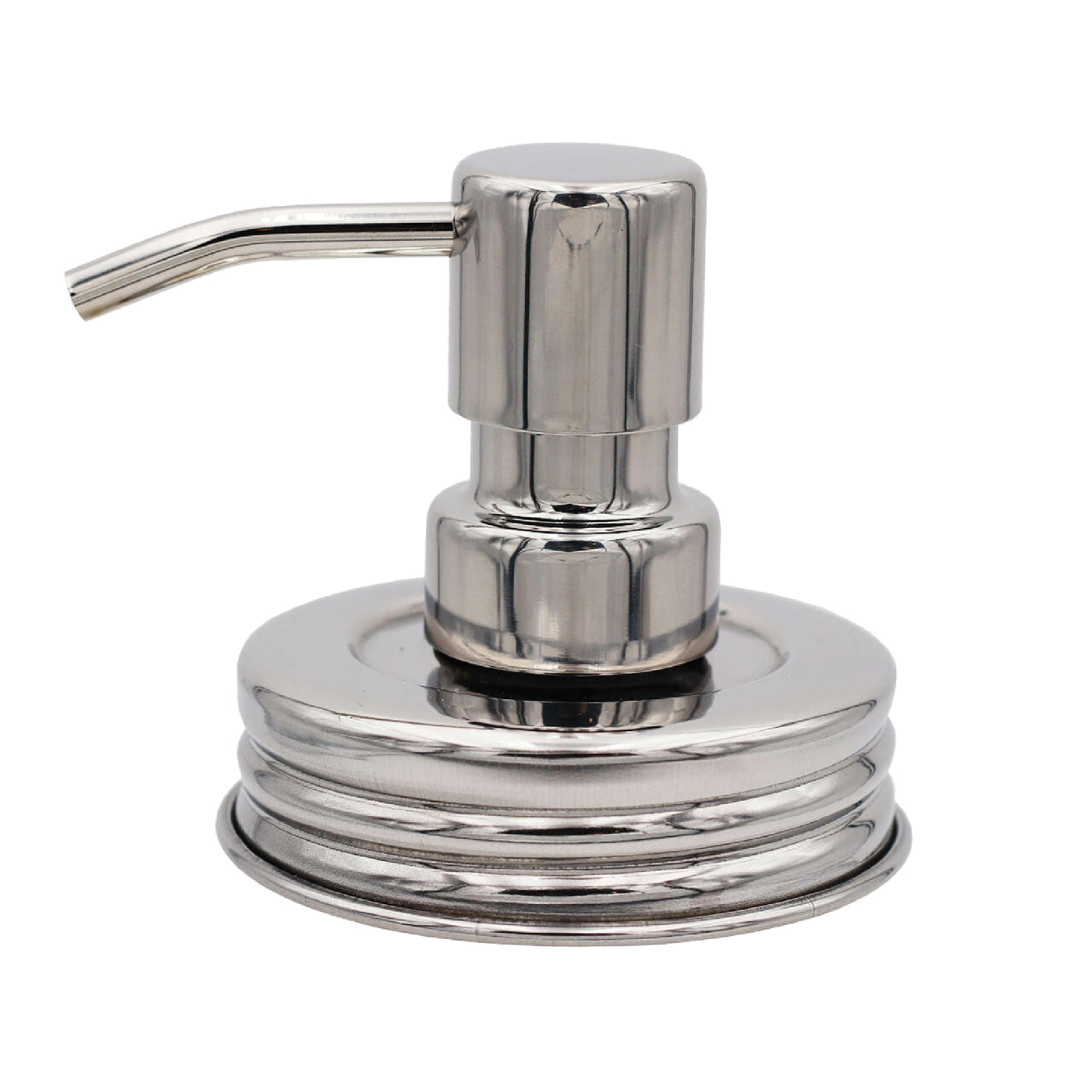 Mirror / Chrome Soap Pump Dispensers for Mason Jars