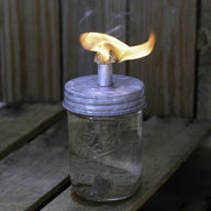mason-jar-lifestyle-tiki-torch-oil-lamp-wick-lid-galvanized-metal-wide-mouth-ball-jar-wood-fire