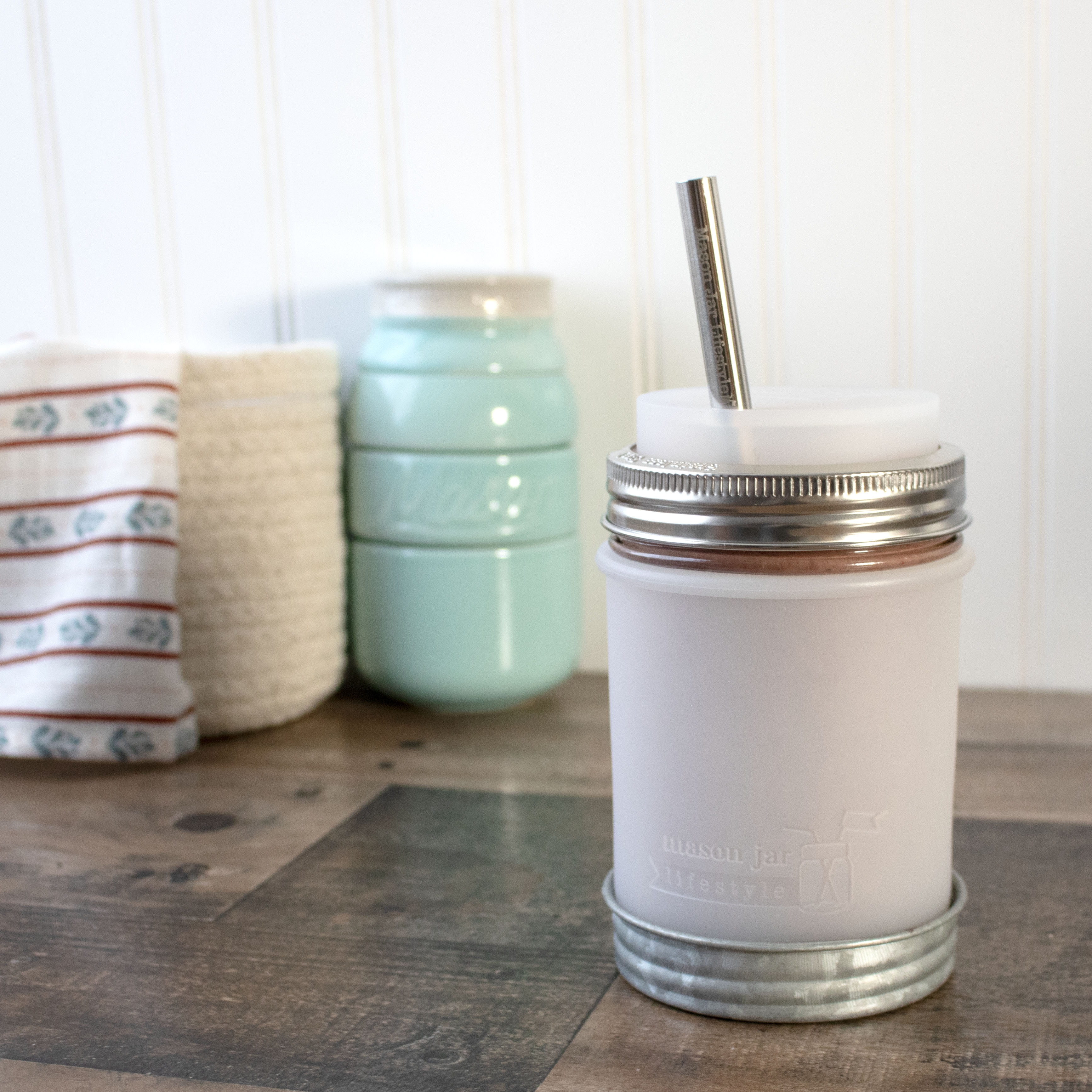 Wide Mouth Pint 16oz Smoothie Bundle with Jar