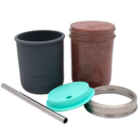 Wide Mouth Pint 16oz Smoothie Bundle with Jar