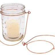 Copper Wire Handles for Mason Jars