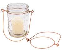 Copper Wire Handles for Mason Jars