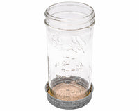 wide mouth galvanized mason jar lid coaster