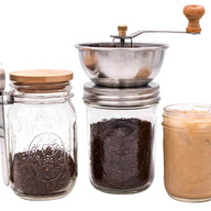 Coffee and Spice Grinder Lid for Mason Jars