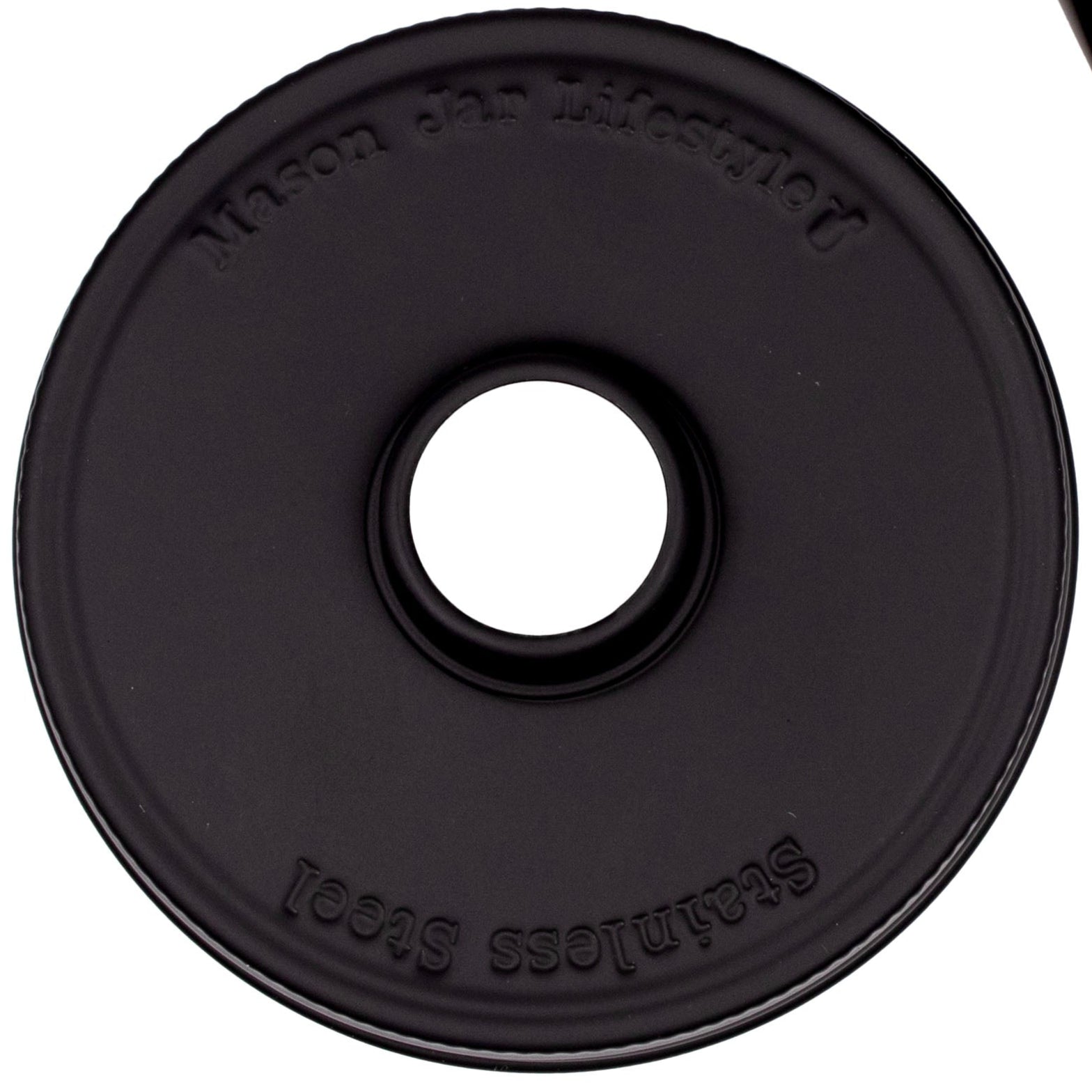 Matte Black Soap Pump Lid Kit for Mason Jars