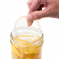 Tempered Glass Fermentation Weight for Wide Mouth Mason Jars