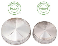 Stainless Steel Spice Shaker Lid for Mason Jars