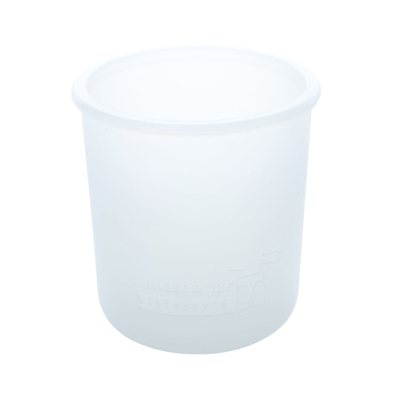 Frost sleeve for 16oz wide mouth Mason jars.
