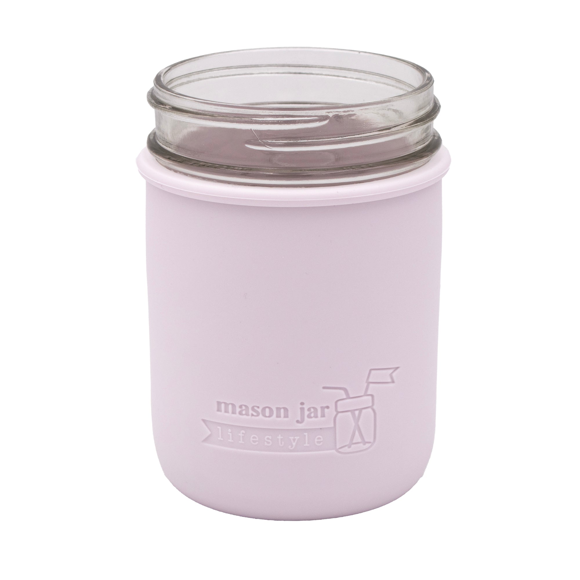Silicone Sleeve for Wide Mouth Pint 16oz Mason Jars