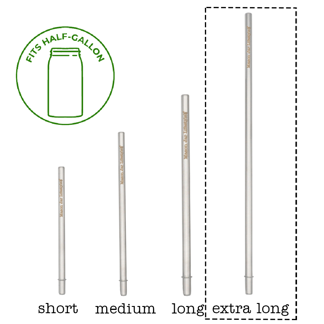 Copy of Individual Straws for Mason Jars