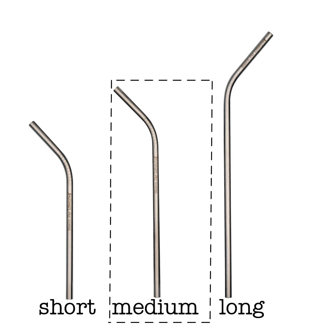 Individual Straws for Mason Jars