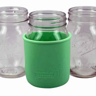 Silicone Sleeve for Regular Mouth Pint 16oz Mason Jars