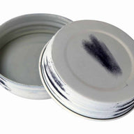 Antique White Shabby Chic Mason Jar Lids 4 Pack