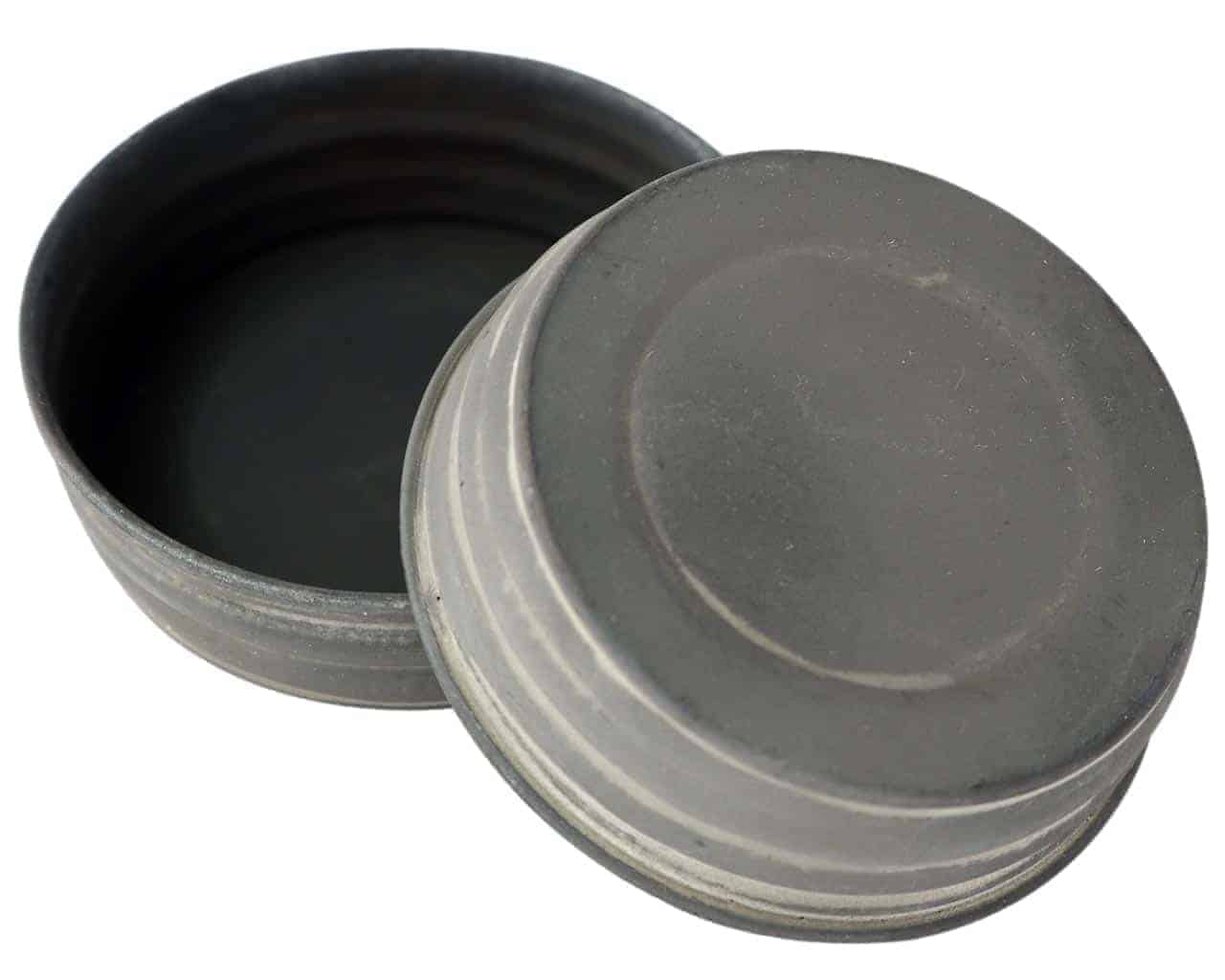 Barn Roof Zinc Vintage Reproduction Mason Jar Lids 4 Pack