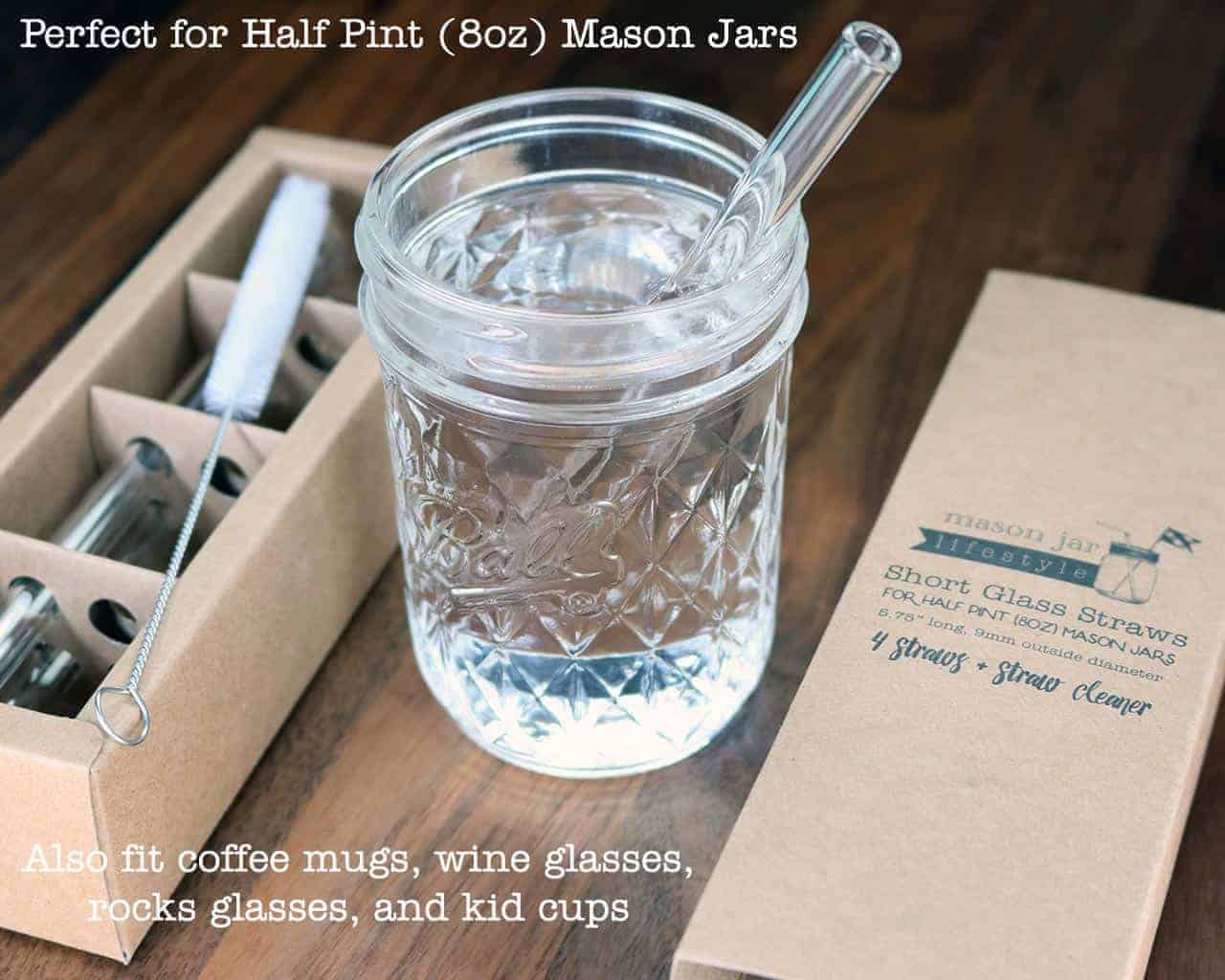 mjl-glass-straws-short-half-pint-8oz-mason-jars-5.75-inches-9mm-4-pack-cleaner-box