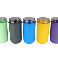 Silicone Sleeve for Pint &amp; Half 24oz Ball Mason Jars