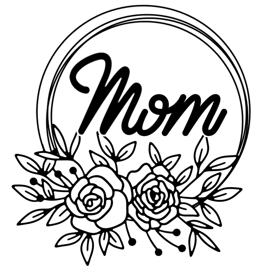 Mom Laser Engraved Silicone Sleeves