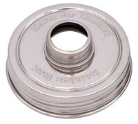 Threaded Lid Adapter for Mason Jars