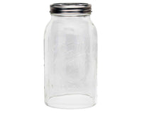 Hand Cut Open Bottom Mason Jar for Lighting Shade or Crafts