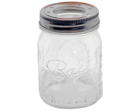 Hand Cut Open Bottom Mason Jar for Lighting Shade or Crafts