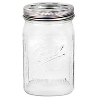 Hand Cut Open Bottom Mason Jar for Lighting Shade or Crafts