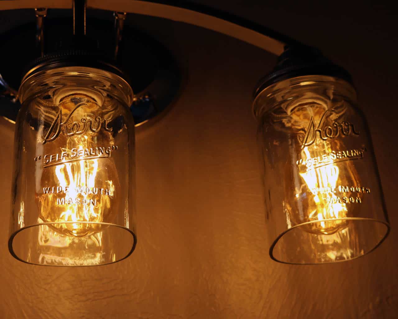 open-cut-bottom-kerr-mason-jar-quart-wide-mouth-light-lid-edison-bulb-fixture-on