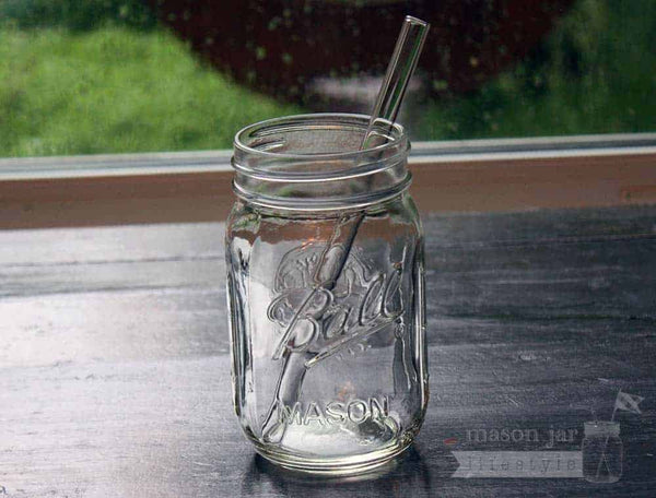 1 Piece Can Glass Cup Clear Glass Bottle with Straw &Lid! Only $2.49! , glass  cup and straw