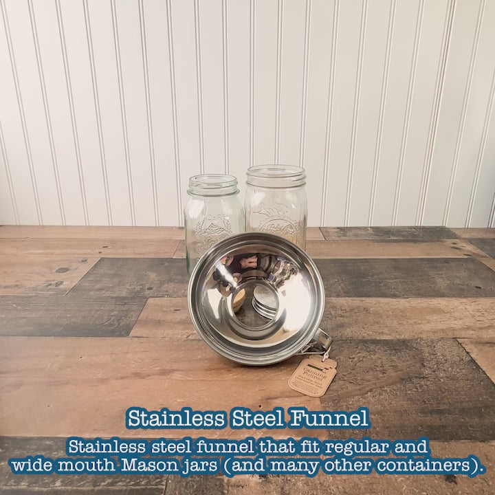 Stainless Steel Canning Funnel for Mason Jars