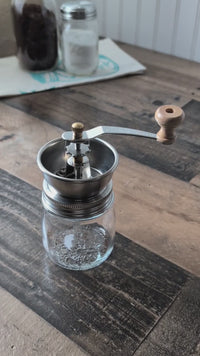 Coffee and Spice Grinder Lid for Mason Jars