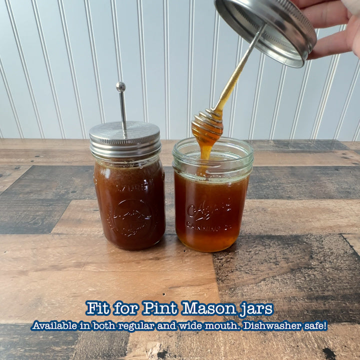An unboxing and assembly video. Screw the two metal handle pieces together through the lid hole, and place the silicone sealing ring inside the lid, and it's ready to go.