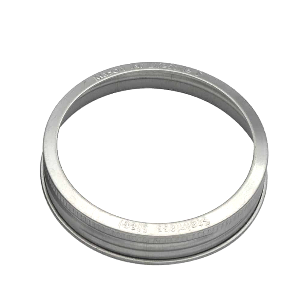 Stainless steel bands wide mouth