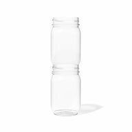 Tossware Regular Mouth Plastic Stackable Mason Jar