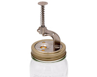 Tony's Push Button Cherry Pitter for Regular Mouth Mason Jars