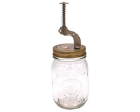 Tony's Push Button Cherry Pitter for Regular Mouth Mason Jars