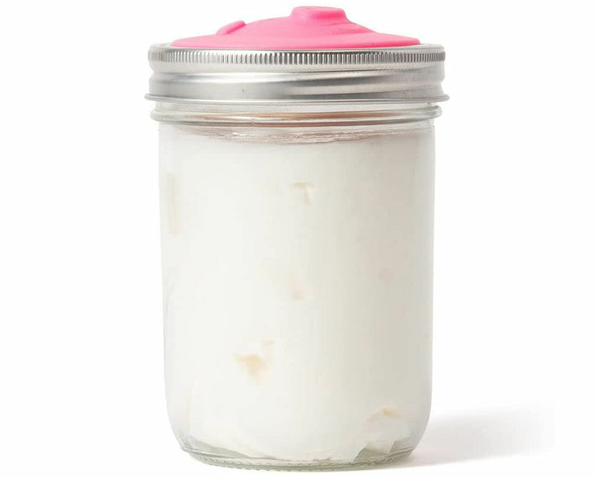 Jarware Silicone Grease Keeper Insert for Wide Mouth Mason Jars · Mason ...