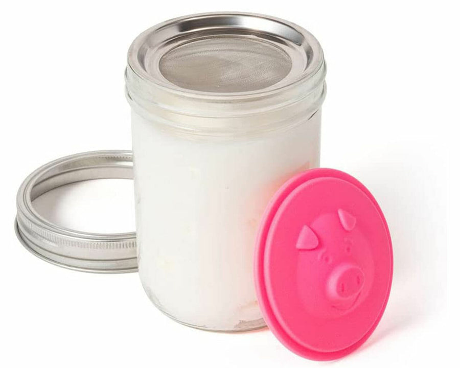 jarware grease keeper lid for wide mouth mason jars