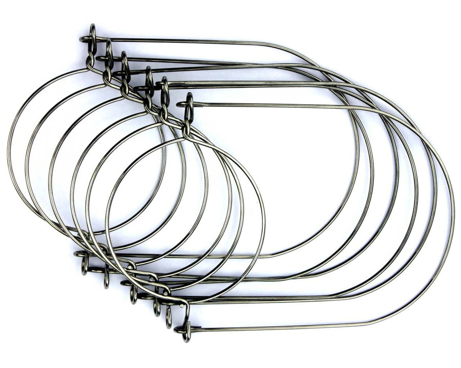 Stainless steel rust proof wire handles hangers for hanging regular mouth Mason jars