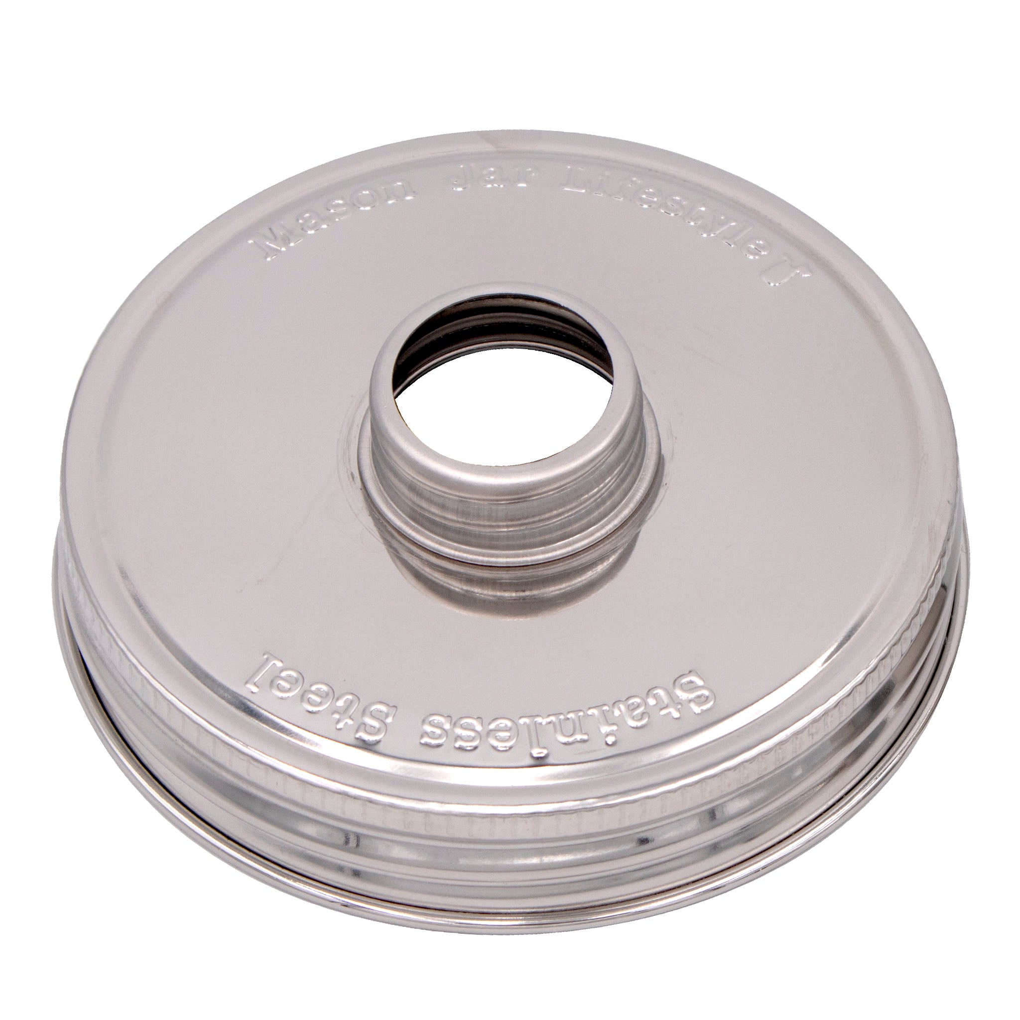 Threaded Lid Adapter for Mason Jars