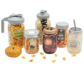 Halloween Tags and Labels for Mason Jars